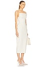 view 2 of 3 The S Curve Dress With Bow in Cream