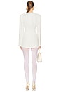 view 3 of 4 The Heavy Crepe Suit Dress in Ivory