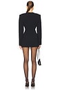 view 3 of 4 The Heavy Crepe Suit Dress in Black