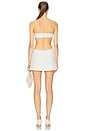 view 4 of 4 The Heavy Crepe Cut Out Dress in Ivory