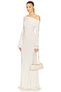 view 3 of 4 The Lotta Dress in Cream