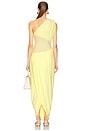 view 4 of 4 The Amphora Dress in Lemon Sorbet