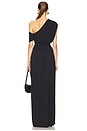 view 4 of 4 The Apolla Jersey Dress in Caviar