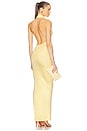view 5 of 5 Aaliyah Maxi Knit Dress in Butter Yellow