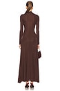 view 3 of 4 Zia Maxi Knit Dress in Brown