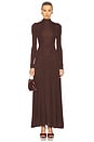 view 4 of 4 Zia Maxi Knit Dress in Brown