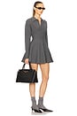 view 2 of 3 Saffron Mini Knit Dress in Heather Grey