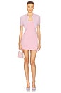 view 4 of 4 Nadinne Mini Dress in Light Pink