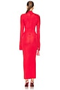view 3 of 3 Cordelia Maxi Knit Dress in Red