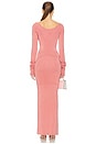 view 3 of 4 Scarlet Maxi Knit Dress in Rose Pink