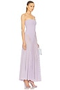 view 2 of 3 June Knit Bodysuit Dress in Lavender