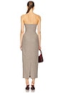 view 3 of 3 The Tweed Marilyn Dress in Taupe Melange