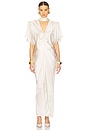 view 1 of 5 The Demeter Dress in Silk Lyocell in Cream