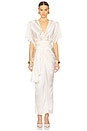view 2 of 5 The Demeter Dress in Silk Lyocell in Cream