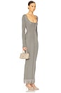 view 2 of 3 Claudetta Maxi Dress in Grey
