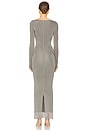 view 3 of 3 Claudetta Maxi Dress in Grey