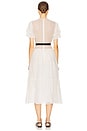 view 3 of 3 The Sasha Dress in Silk Chiffon in Vintage White