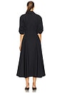 view 3 of 3 Godet Shirt Dress in Black