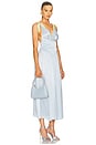 view 2 of 3 The Silk Celeste Dress in Powder Blue