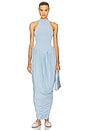 view 1 of 3 The Duchess Jersey Dress in Summer Sky