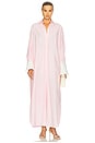 view 2 of 4 Oversized Shirt Dress in Tech Poplin in Rose Quartz