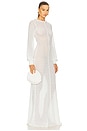 view 2 of 4 VESTIDO LARGO ANGILIQUE in Ivory