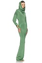 view 3 of 4 Emmalynn Cowl Shine Gown in Green
