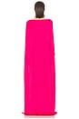 view 4 of 4 The Alva Caped Jersey Dress in Shocking Pink