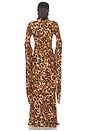view 3 of 4 The Rosalind Dress in Leopard