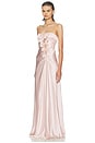 view 2 of 3 The Silk Faye Dress in Blush