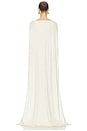 view 3 of 3 The Alva Caped Jersey Dress in Ivory
