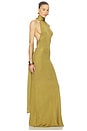 view 1 of 3 Novie Maxi Knit Dress in Burnished Gold
