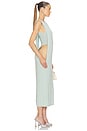 view 3 of 6 Mayumi Open Side Dress in Sky Blue