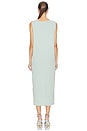 view 5 of 6 Mayumi Open Side Dress in Sky Blue