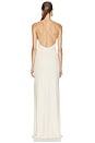 view 3 of 4 ROKSANNA ドレープドレス in Ivory