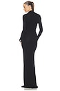 view 6 of 6 Svetlana Jersey Gown in Black