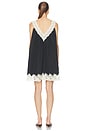view 3 of 3 VESTIDO in Black With Cream Lace
