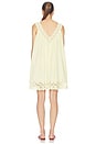view 3 of 3 VESTIDO in Yellow With Yellow Lace