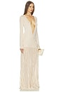 view 2 of 4 Luchia Knit Gown in Wheat