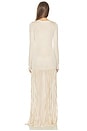 view 4 of 4 Luchia Knit Gown in Wheat