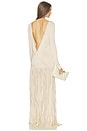 view 5 of 4 Luchia Knit Gown in Wheat