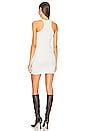 view 4 of 5 Heavy Rib Double Halter Dress in White