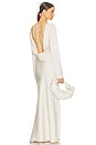view 1 of 4 Angelica Backless Maxi Dress in Ivory