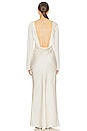 view 4 of 4 Angelica Backless Maxi Dress in Ivory