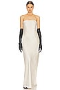 view 2 of 4 Lisette Column Maxi Dress in Ivory
