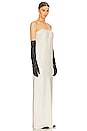view 3 of 4 Lisette Column Maxi Dress in Ivory