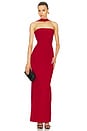 view 1 of 4 The Stephanie Dress in Deep Red