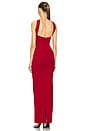 view 3 of 4 The Stephanie Dress in Deep Red