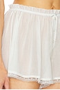 view 6 of 6 Voile Cheeky Shorts in Ivory