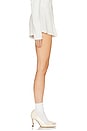 view 4 of 7 The Heavy Crepe Flirt Short in Ivory